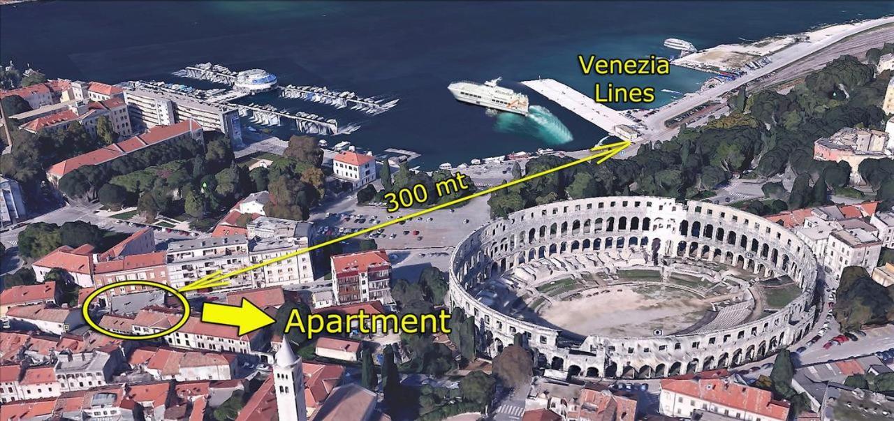 Apartament Colosseum View Pula Eksteriør billede